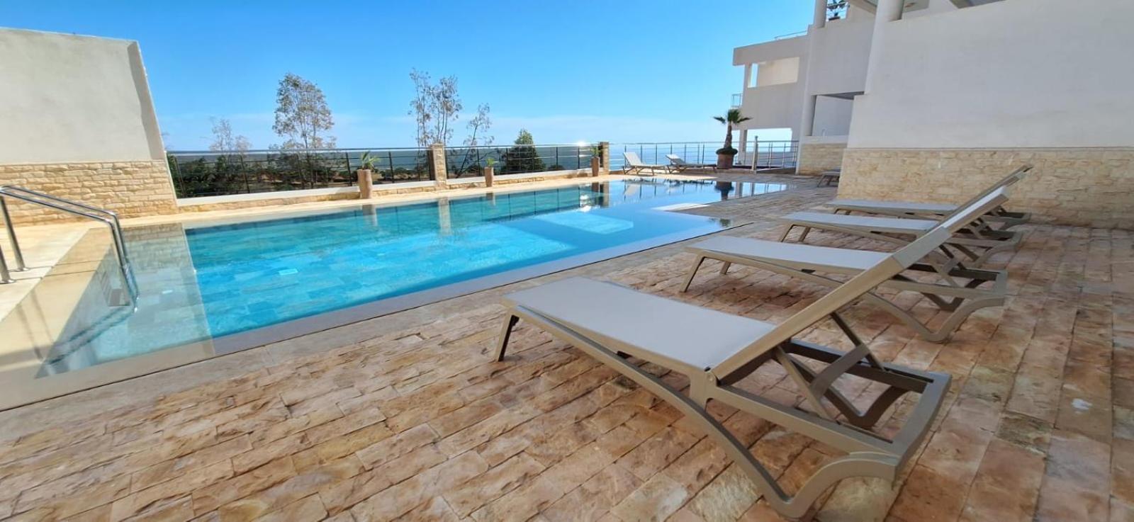 Appartement Duplex Taghazout Ocean With Pool & Fitness Extérieur photo