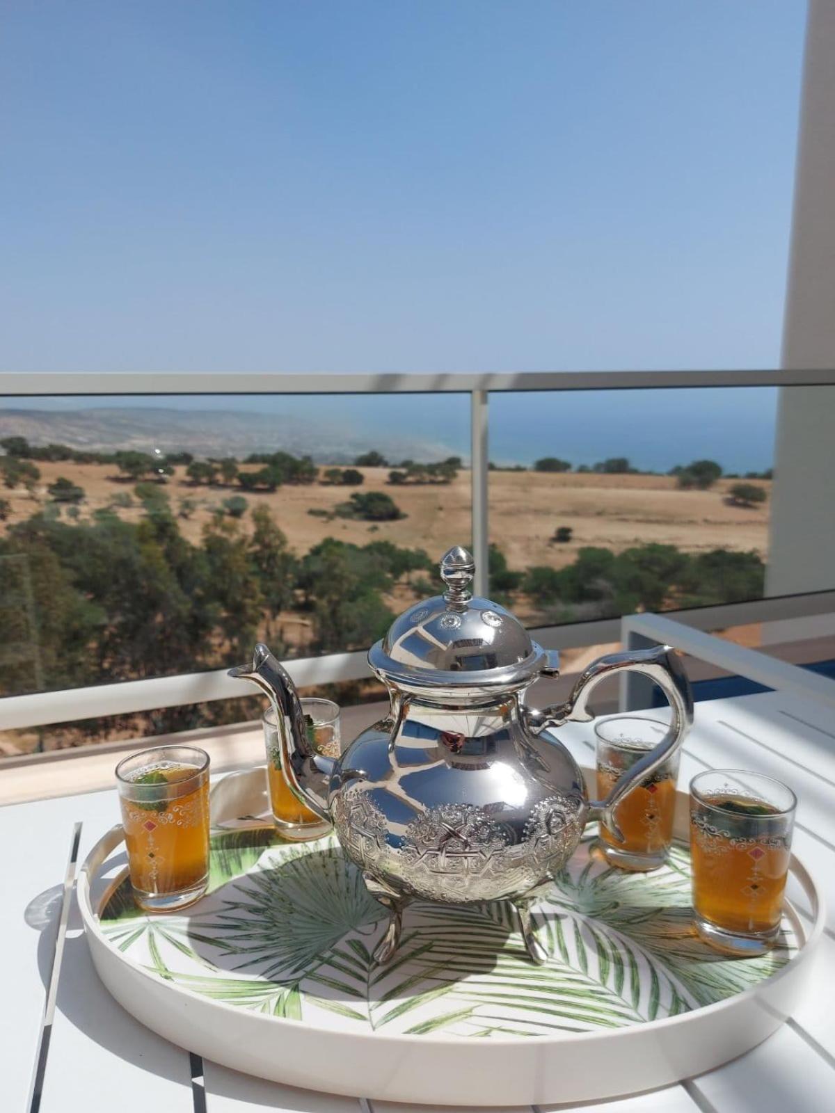 Appartement Duplex Taghazout Ocean With Pool & Fitness Extérieur photo