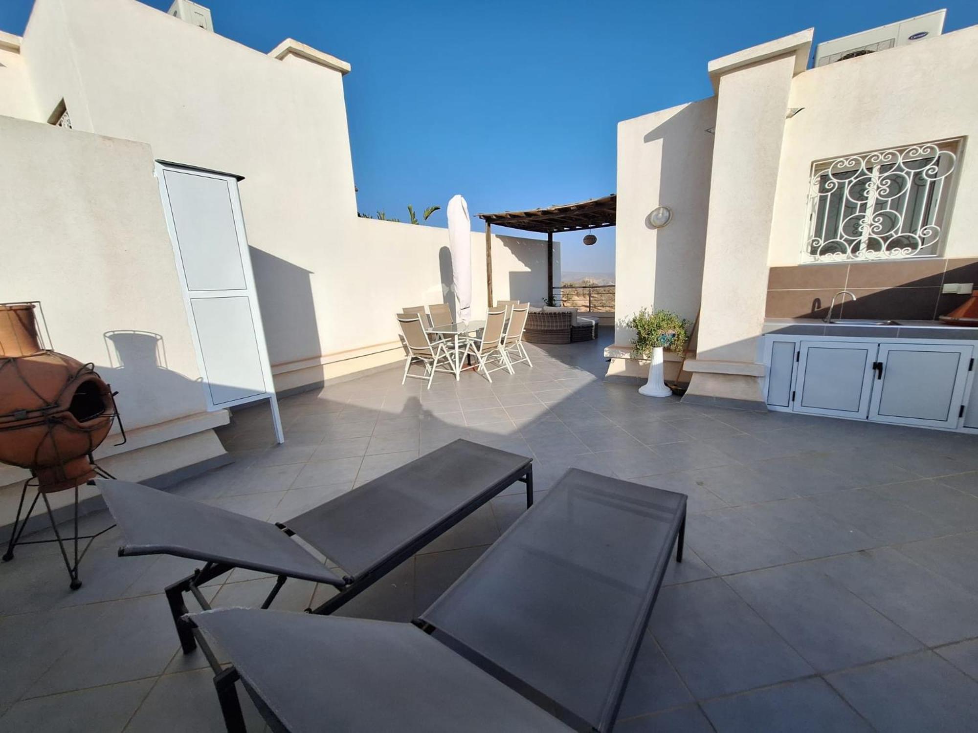 Appartement Duplex Taghazout Ocean With Pool & Fitness Extérieur photo