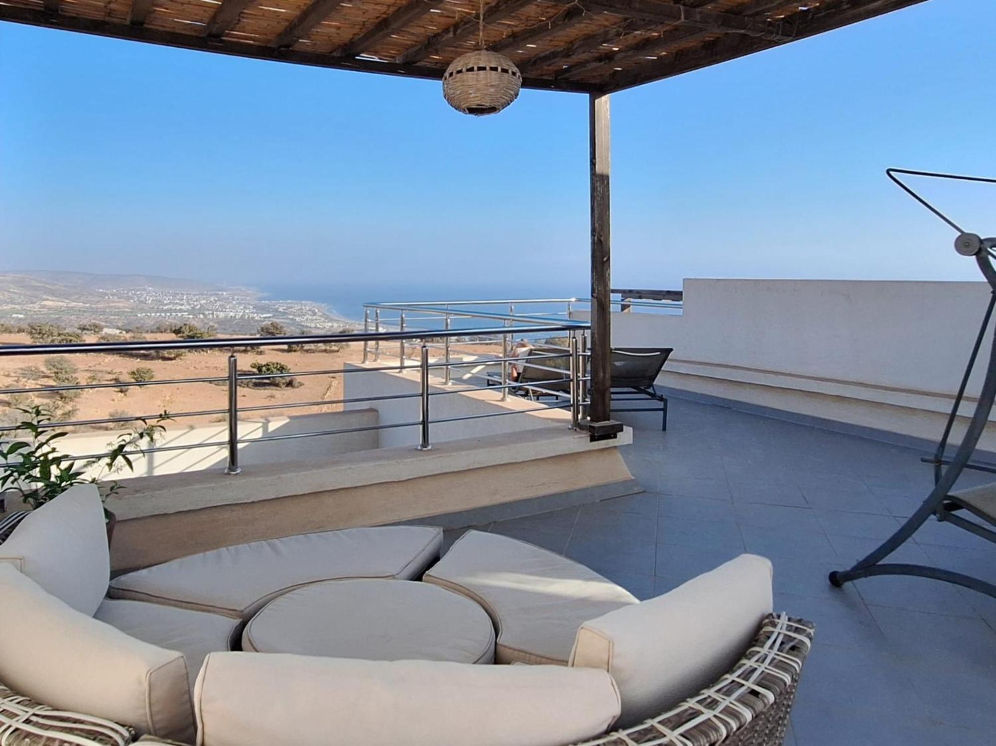 Appartement Duplex Taghazout Ocean With Pool & Fitness Extérieur photo