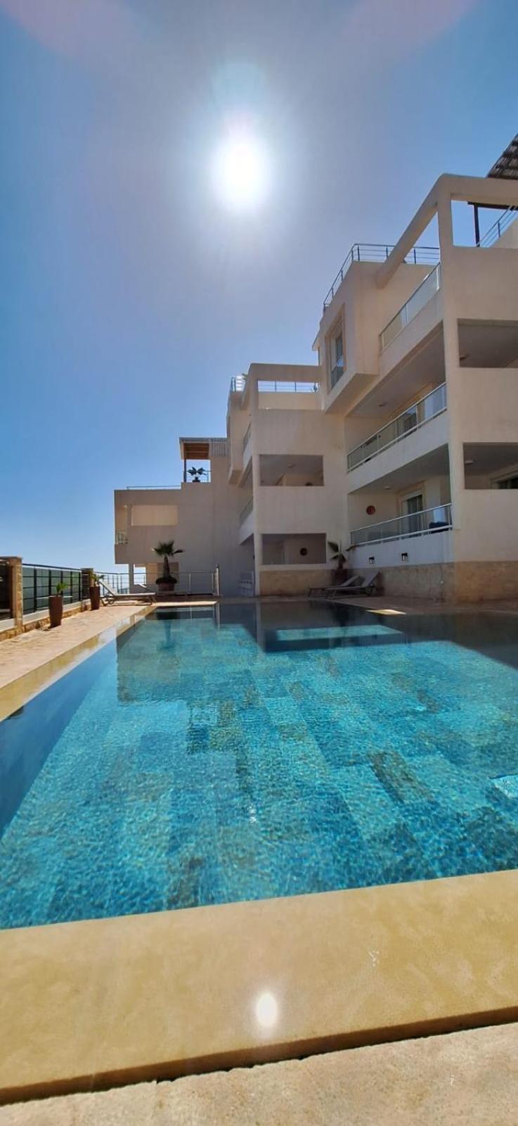Appartement Duplex Taghazout Ocean With Pool & Fitness Extérieur photo